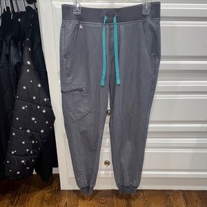 Figs Gray Jogger Scrub Pants
